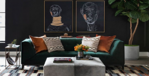 sofa area design