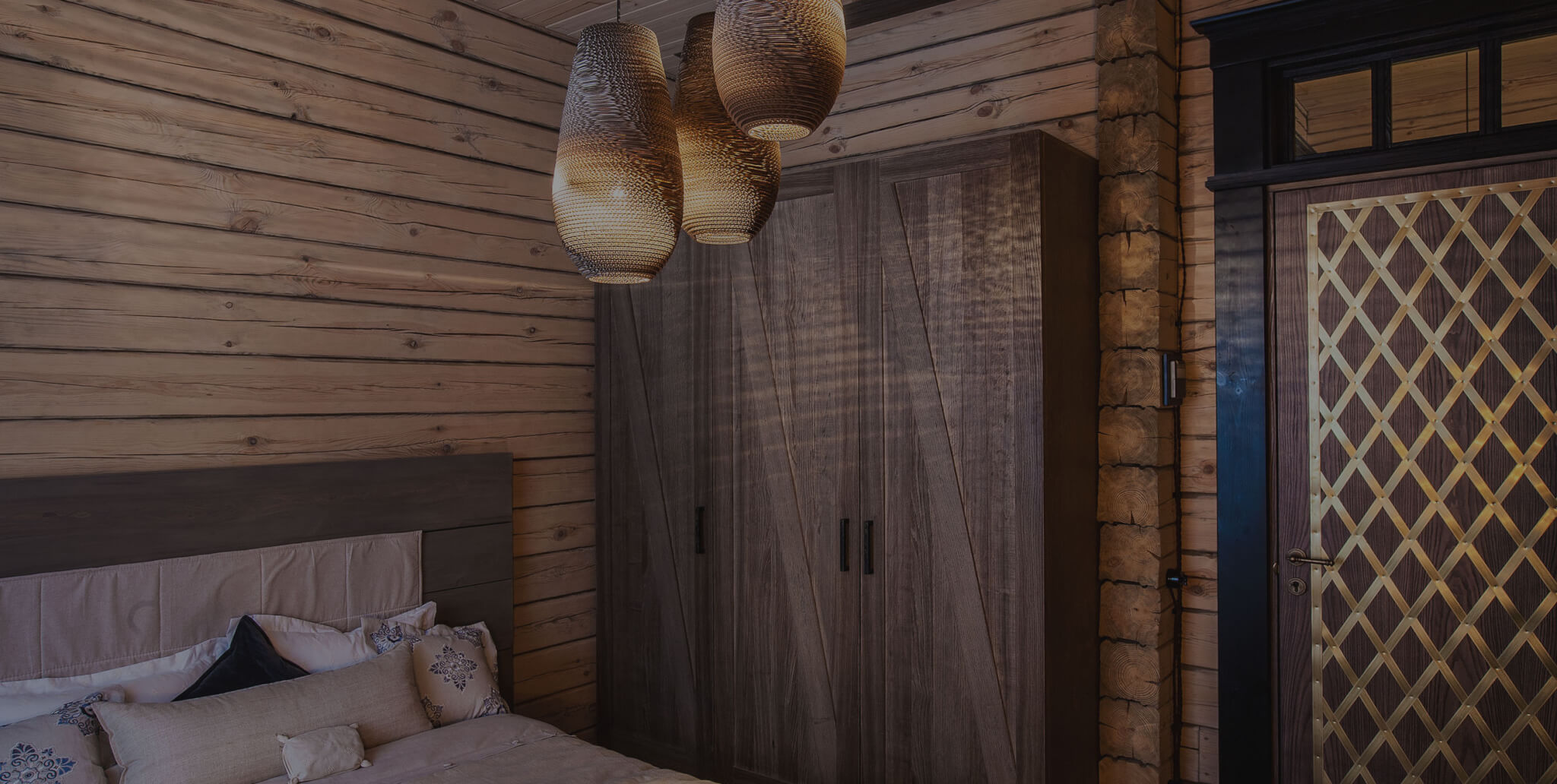 wooden room
